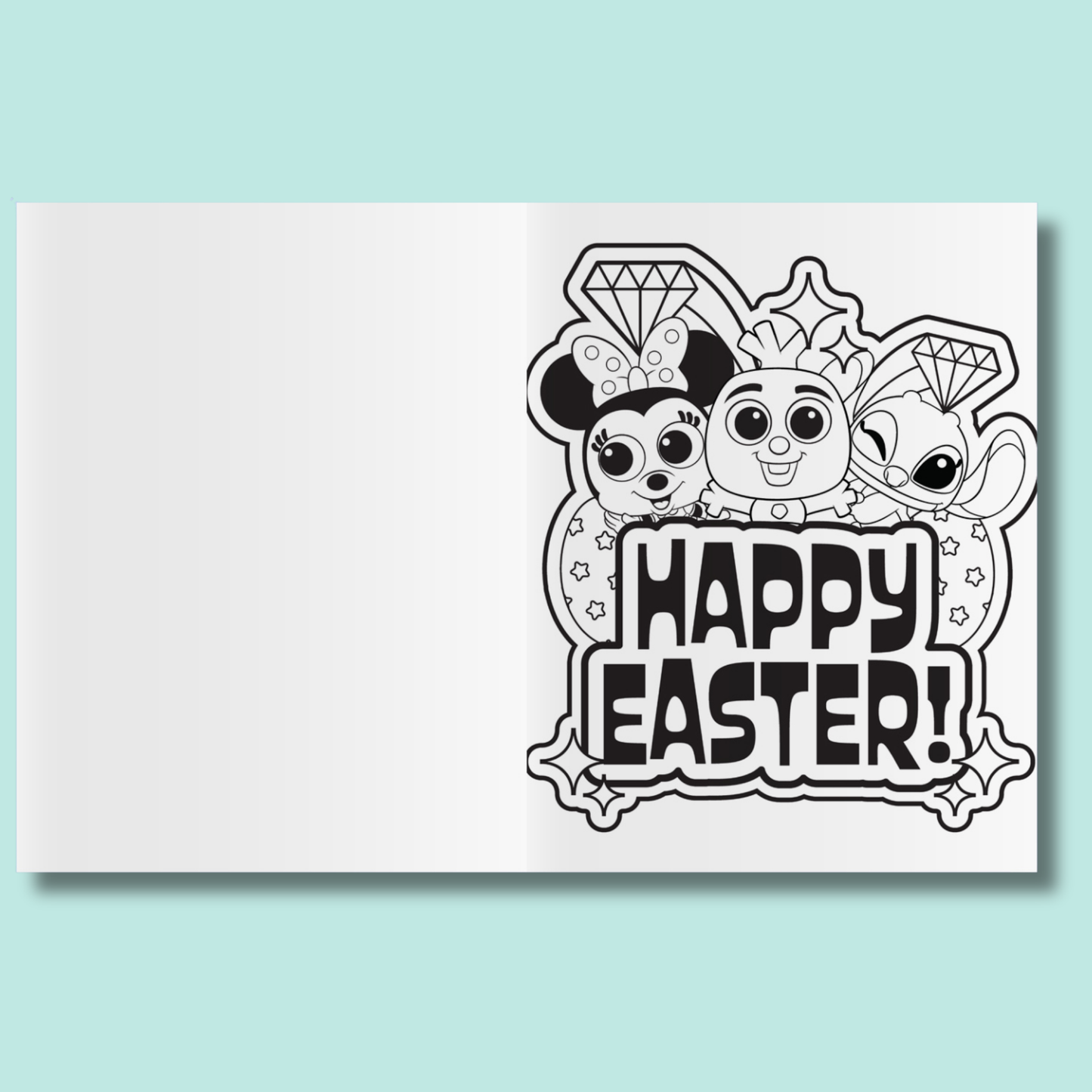 Disney Doorables Easter Surprise Colouring Book