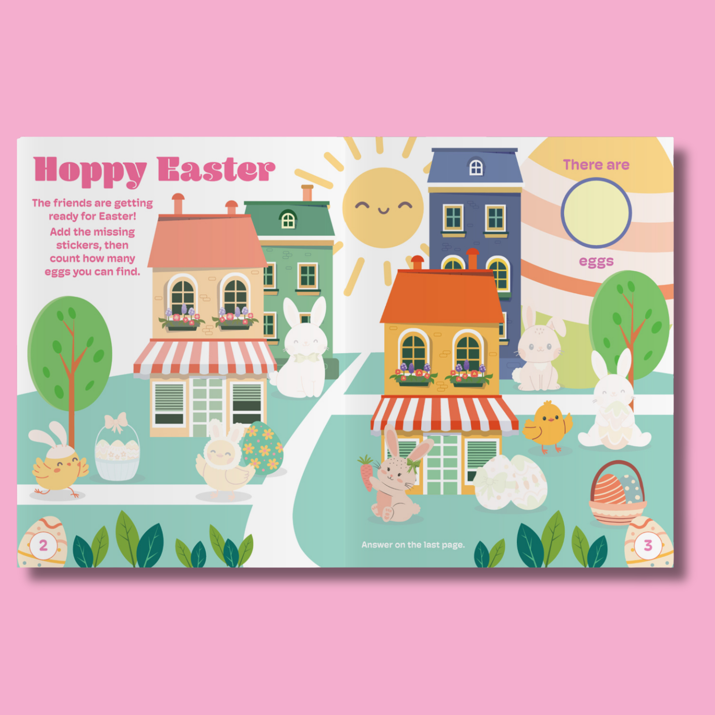 Hoppy Easter Sticker Activity Book