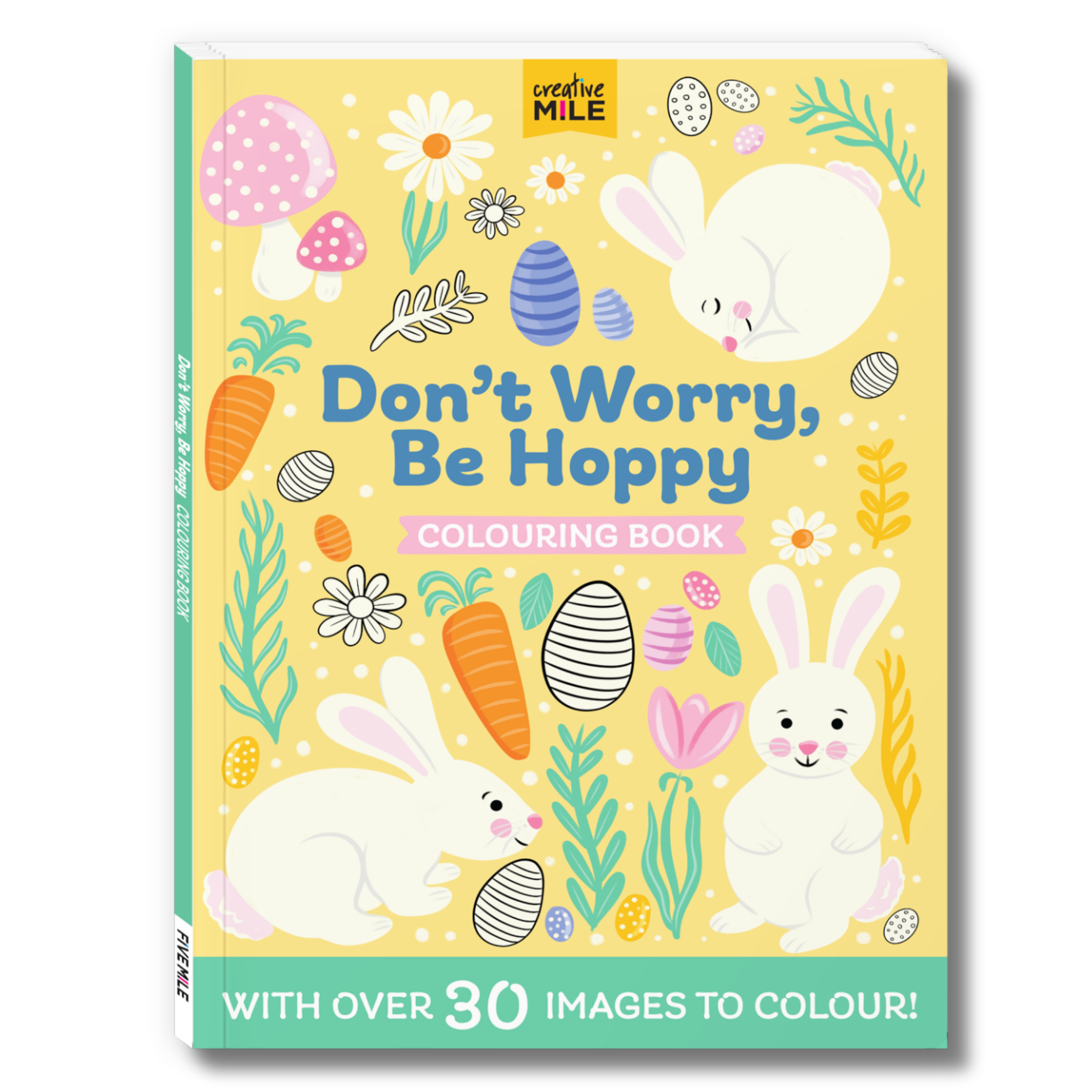 Don't Worry Be Hoppy Colouring Book