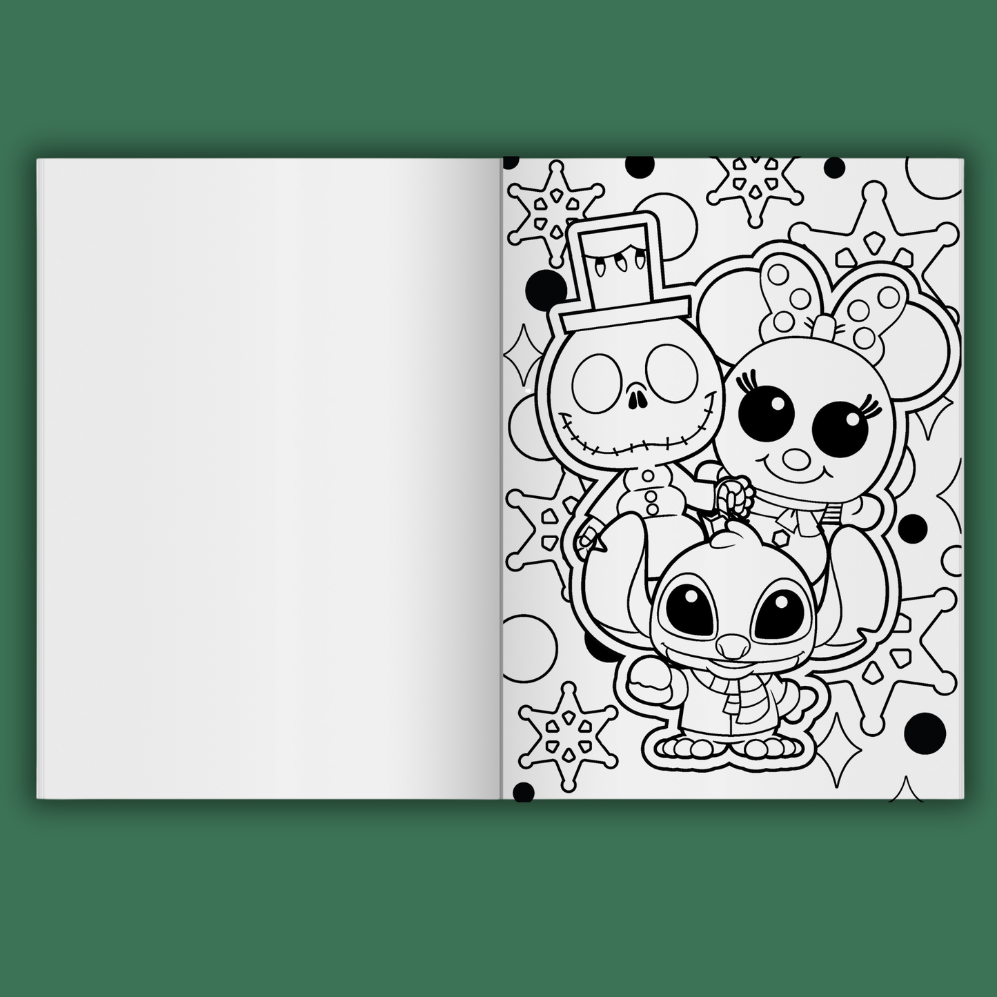 Disney Doorables Christmas Magic Colouring Book