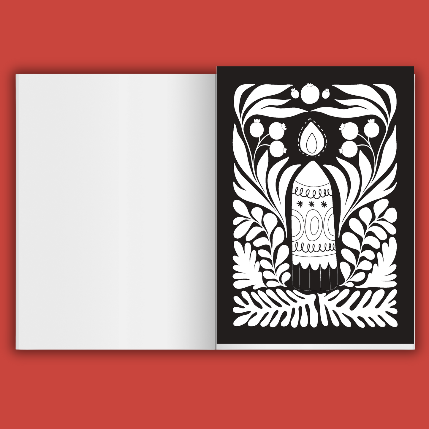 Cosy Christmas Colouring Book
