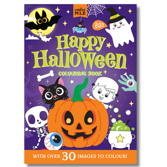 Happy Halloween Colouring Book