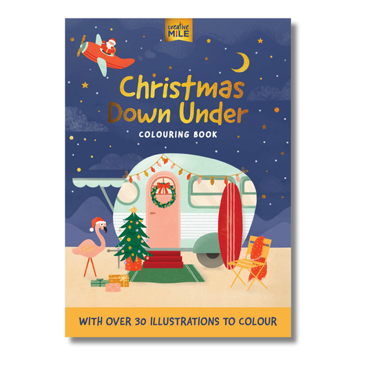 Christmas Down Under Colouring Book
