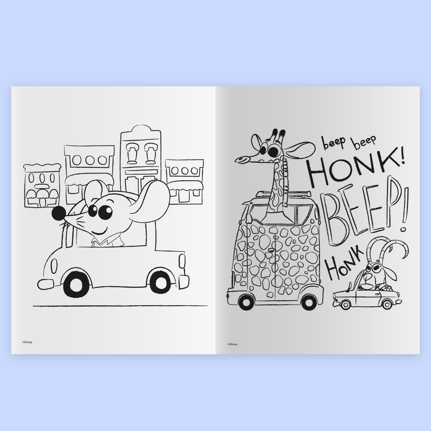 Disney Zootopia Jumbo Colouring Book