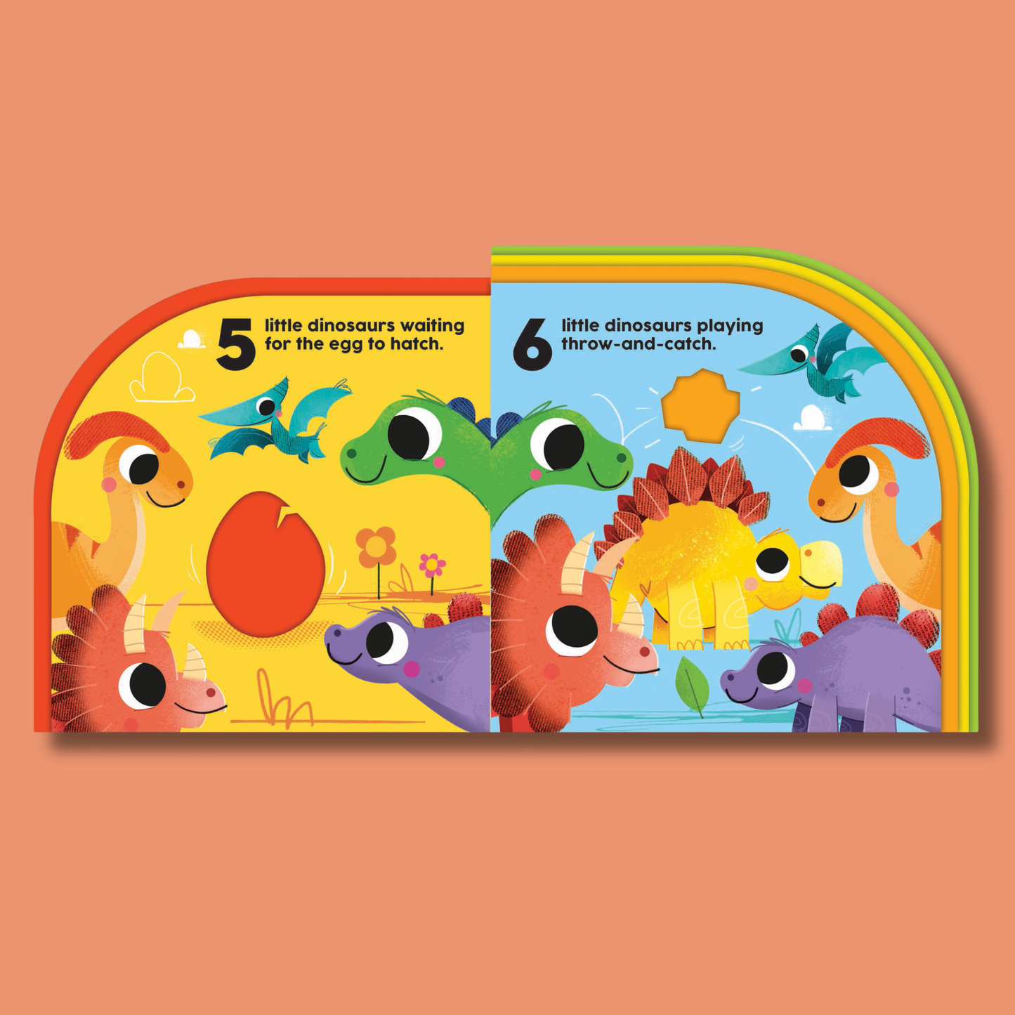 1-2-3 Count with Me: 10 Little Dinosaurs