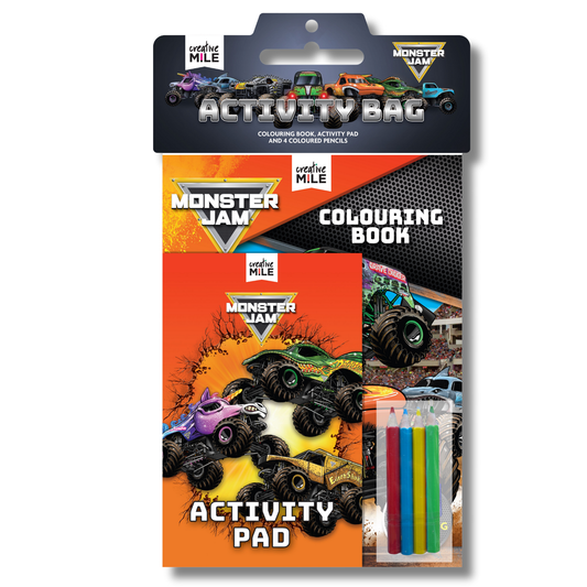 Monster Jam Activity Bag