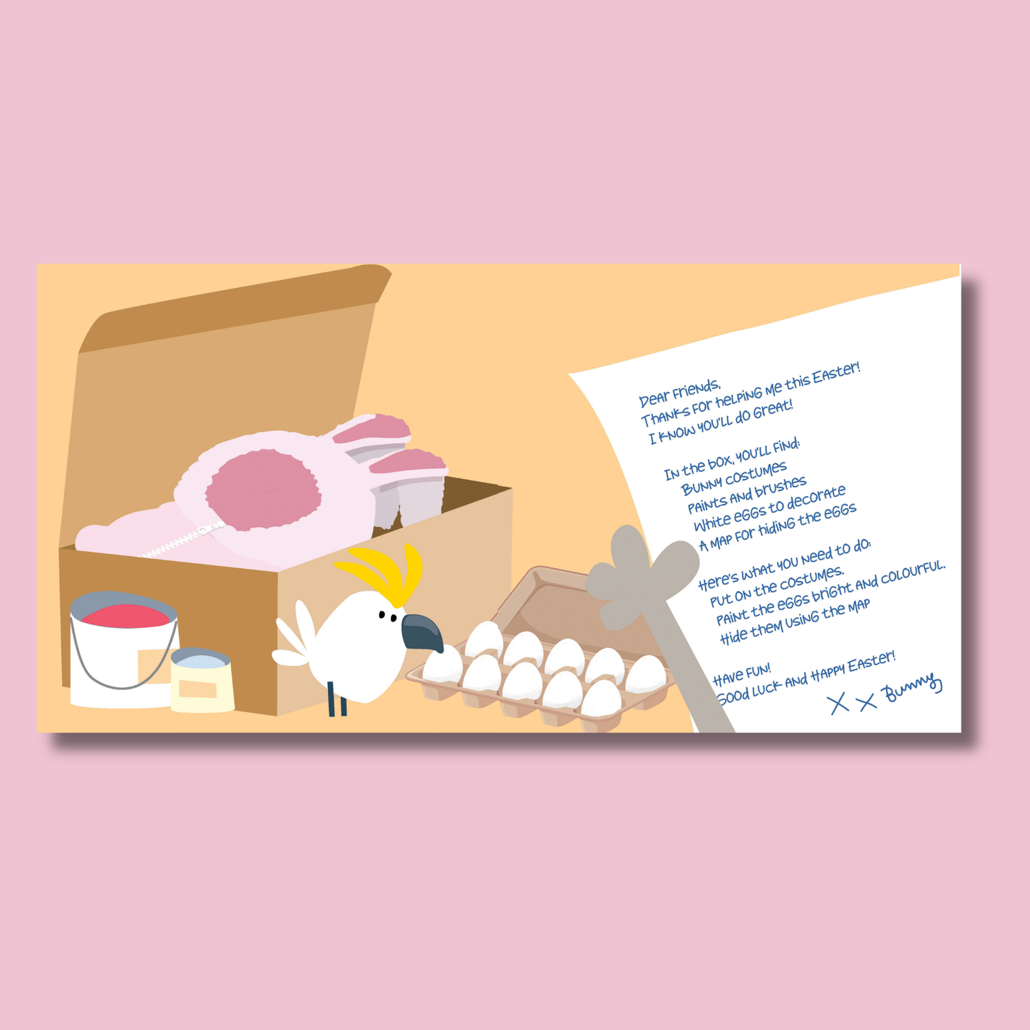 Easter Bunny's Clumsy Crew by Conseulo F Ortiz