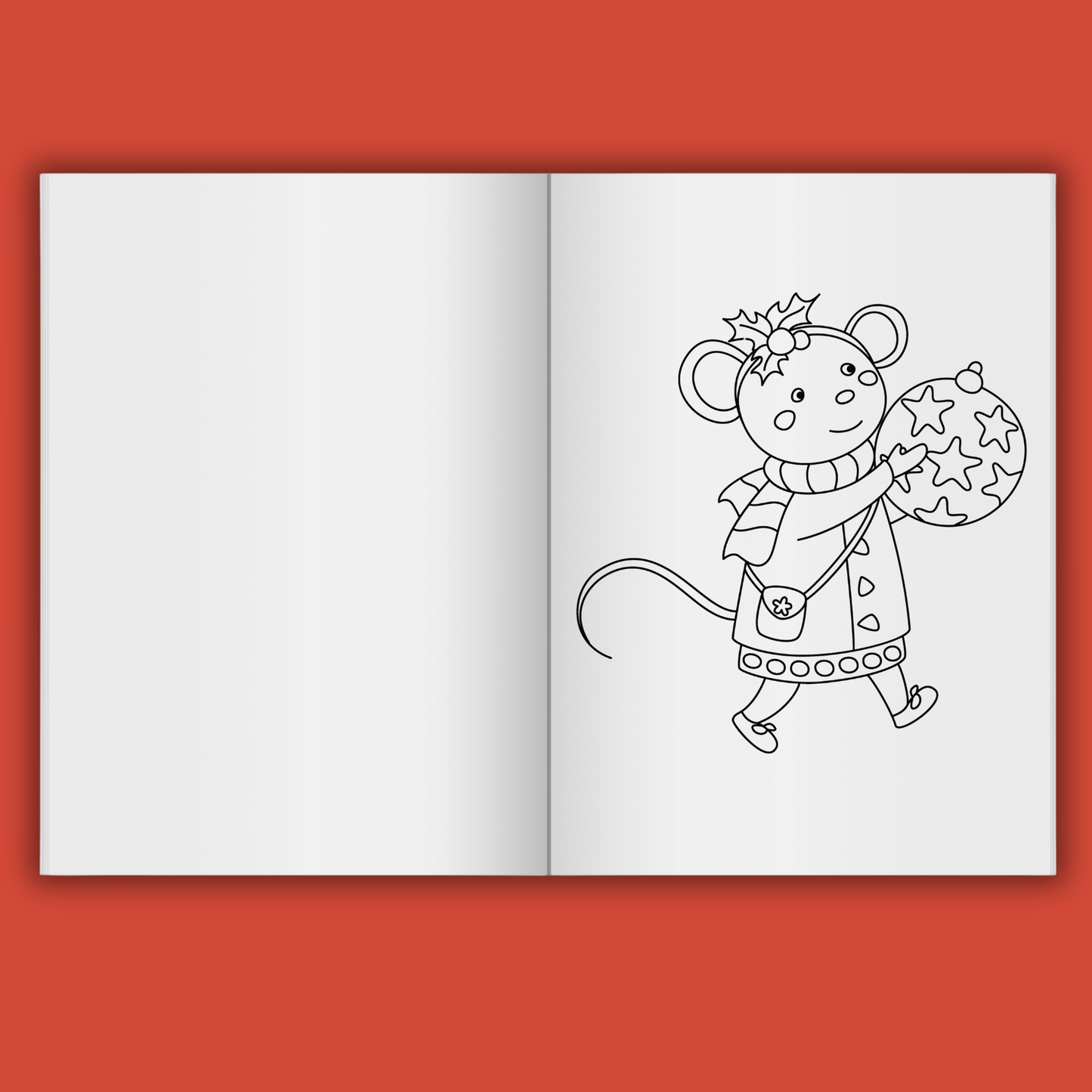 Merry Christmas Colouring Book