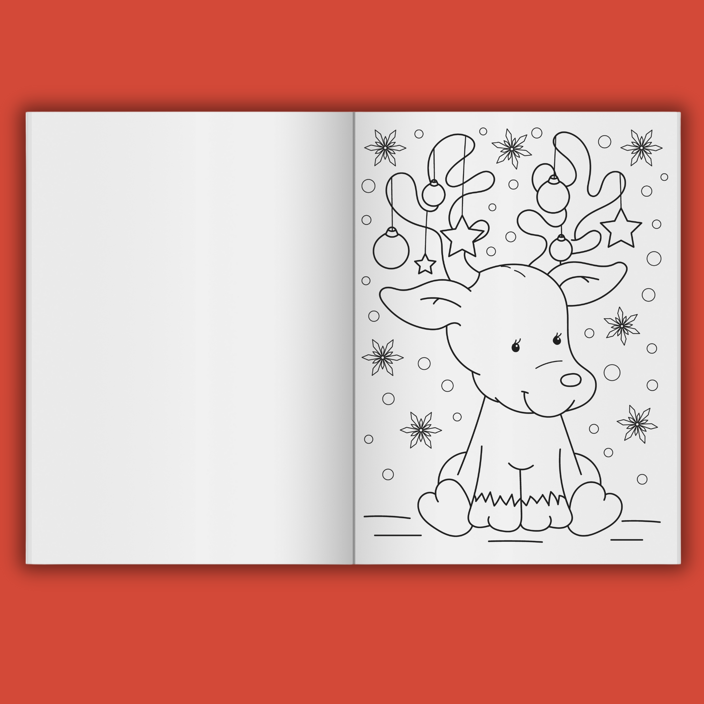 Merry Christmas Colouring Book