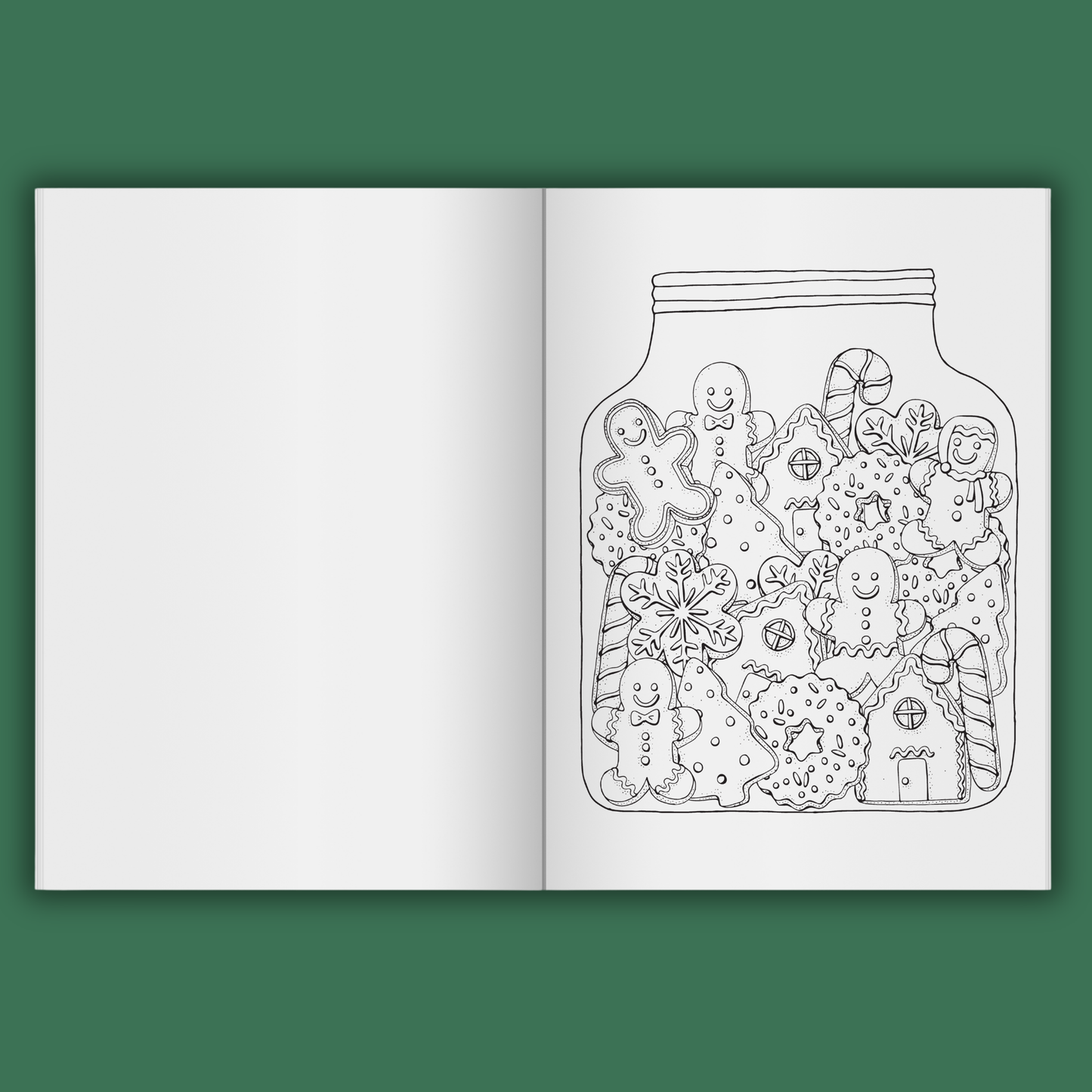 Christmas Magic Colouring Book
