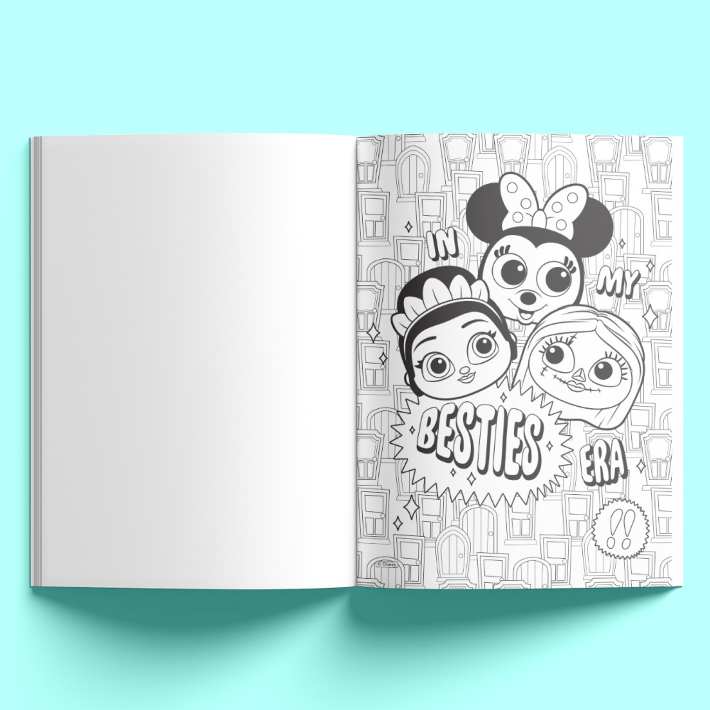 Disney Doorables Colouring Book