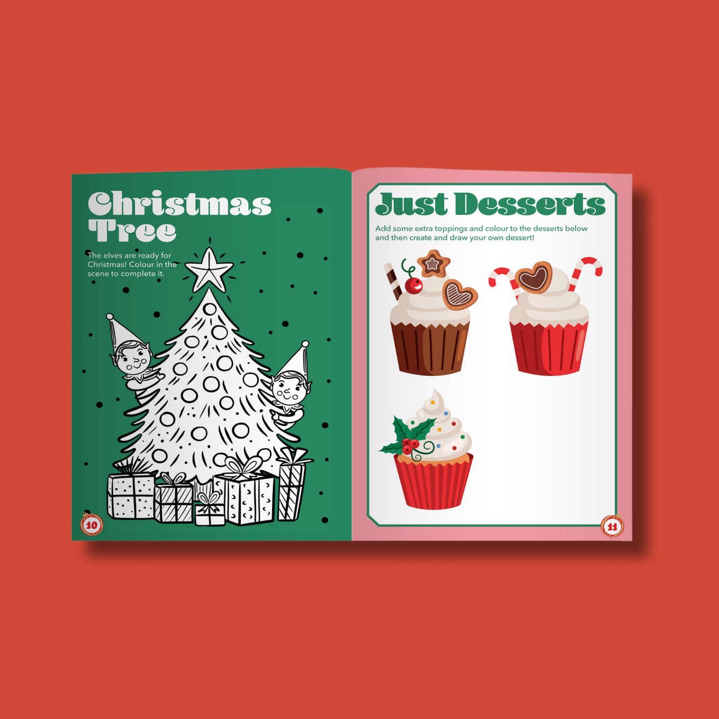 Make and Bake Christmas Activity Book