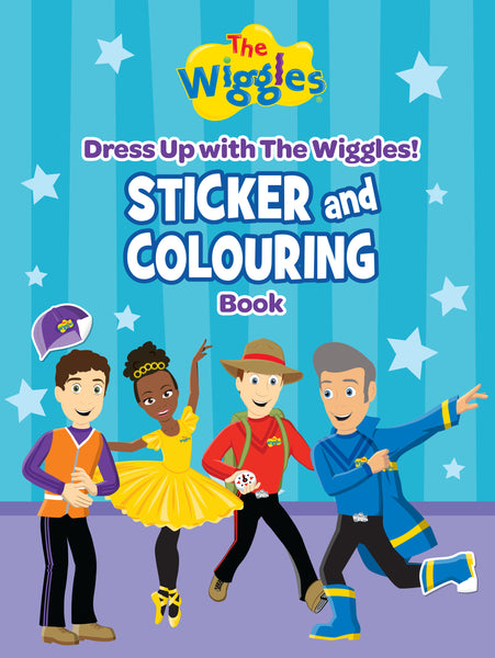 The Wiggles: Dress Up with the Wiggles Sticker and Colouring Book