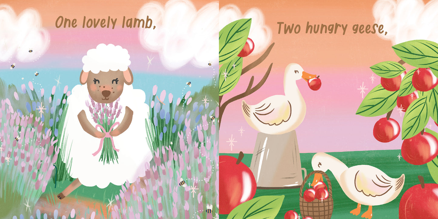 1-2-3 Count Along Adventure Garden Harvest by Christie Williams