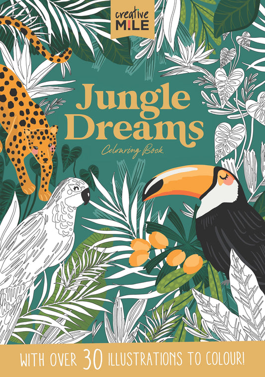 Jungle Dreams Colouring Book