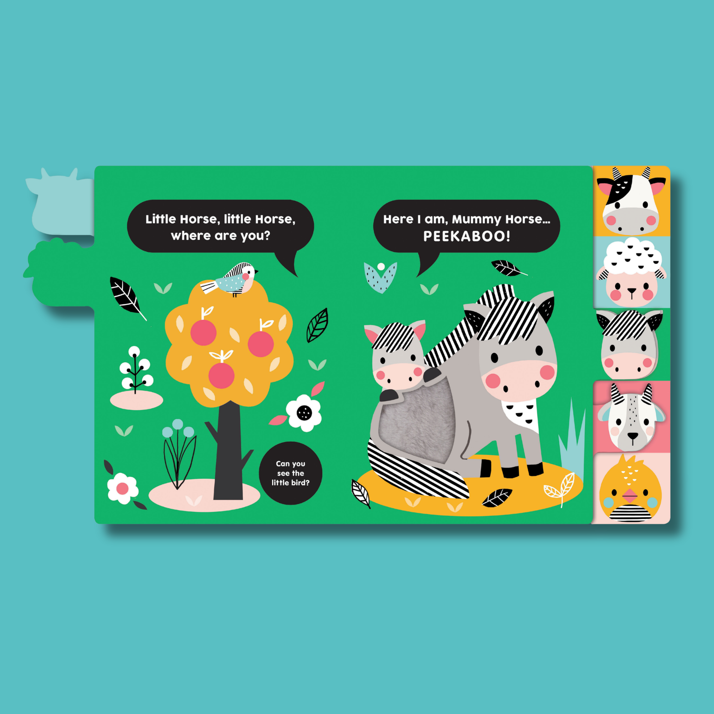 Peekaboo Touch and Find: Little Cow