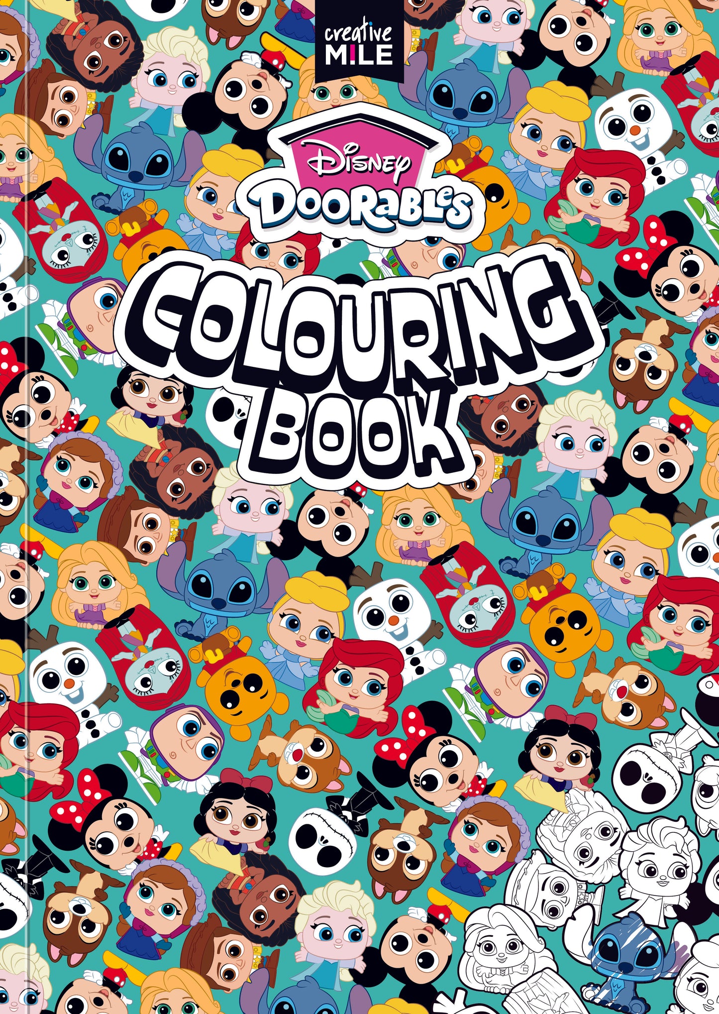 Disney Doorables Colouring Book