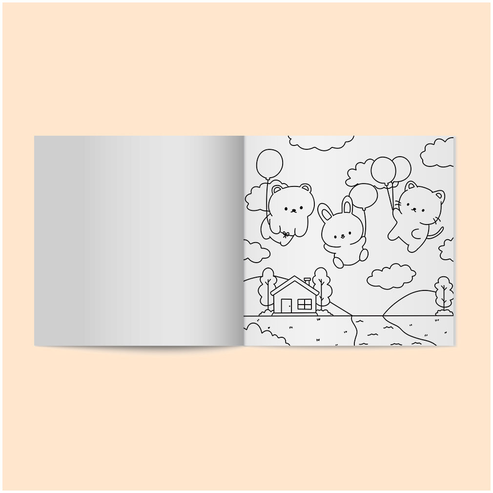 Snug Life: A Cosy Colouring Book