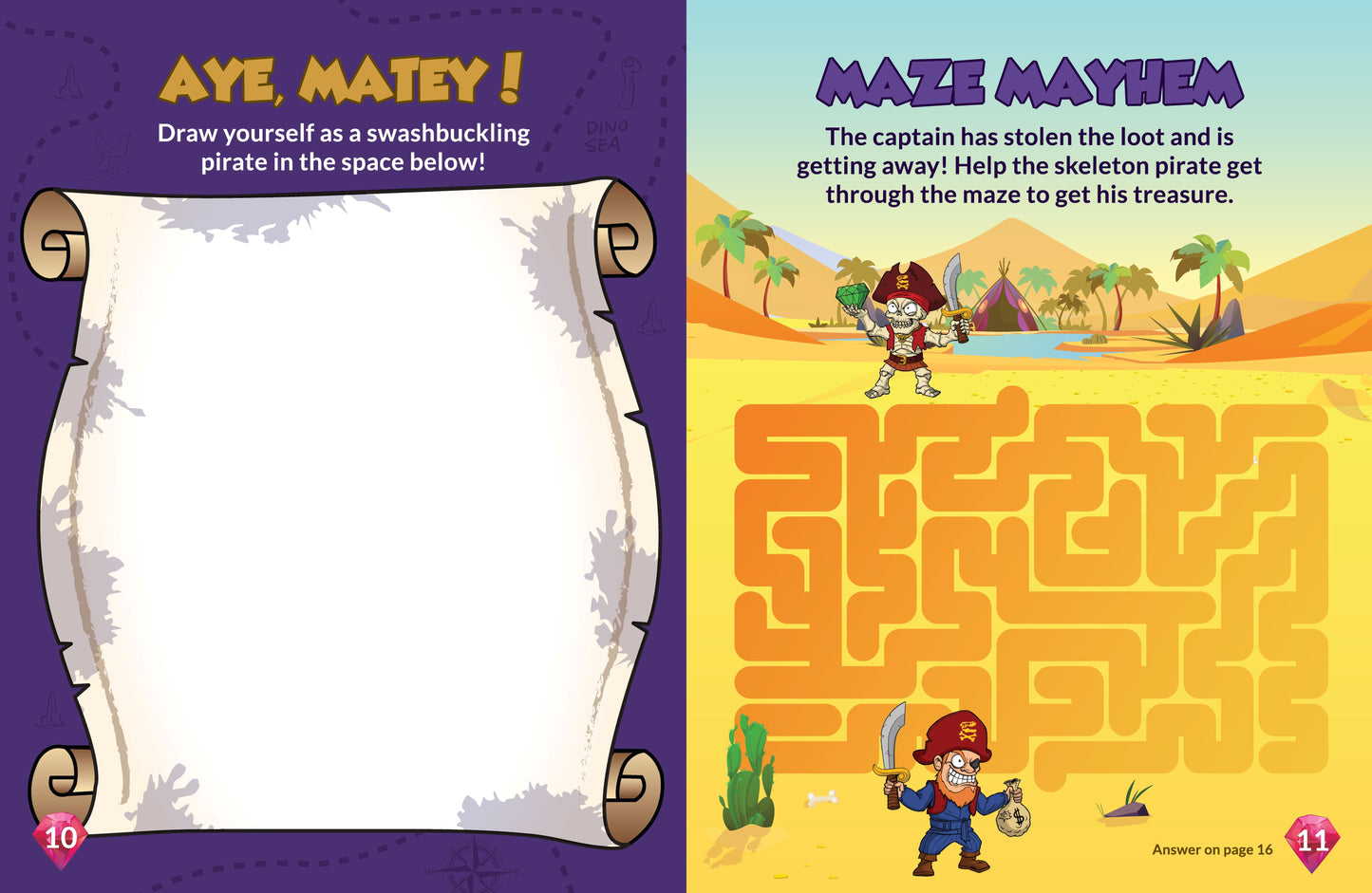 Smashers Sticker Activity Book: Gold Treasure Hunt