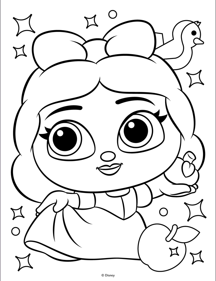 Disney Doorables Jumbo Colouring Book