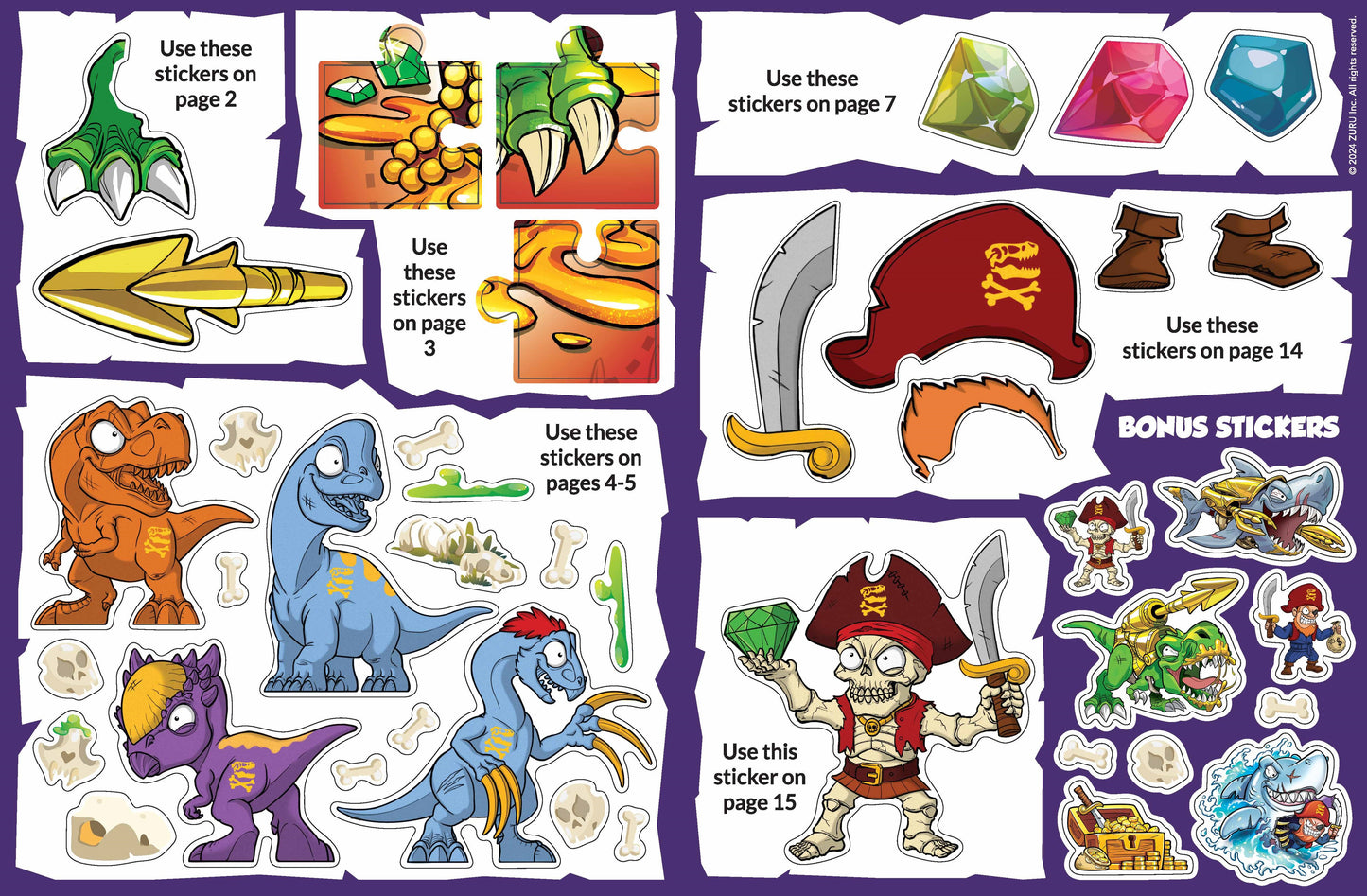 Smashers Sticker Activity Book: Gold Treasure Hunt