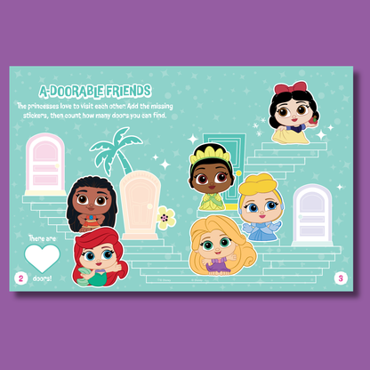 Disney Doorables Princess Sticker Activity Book