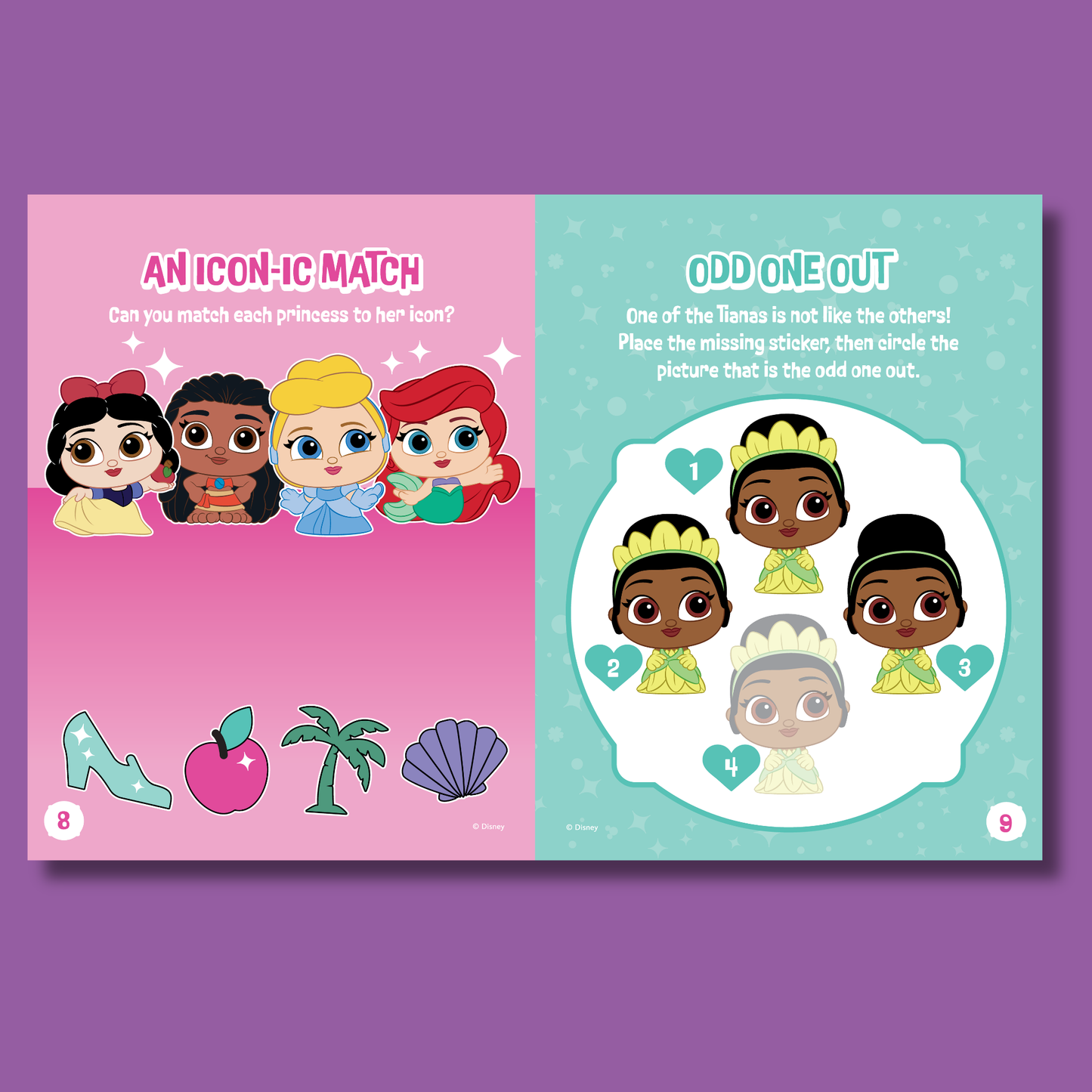 Disney Doorables Princess Sticker Activity Book