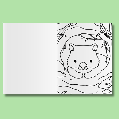 Aussie Easter Colouring Book