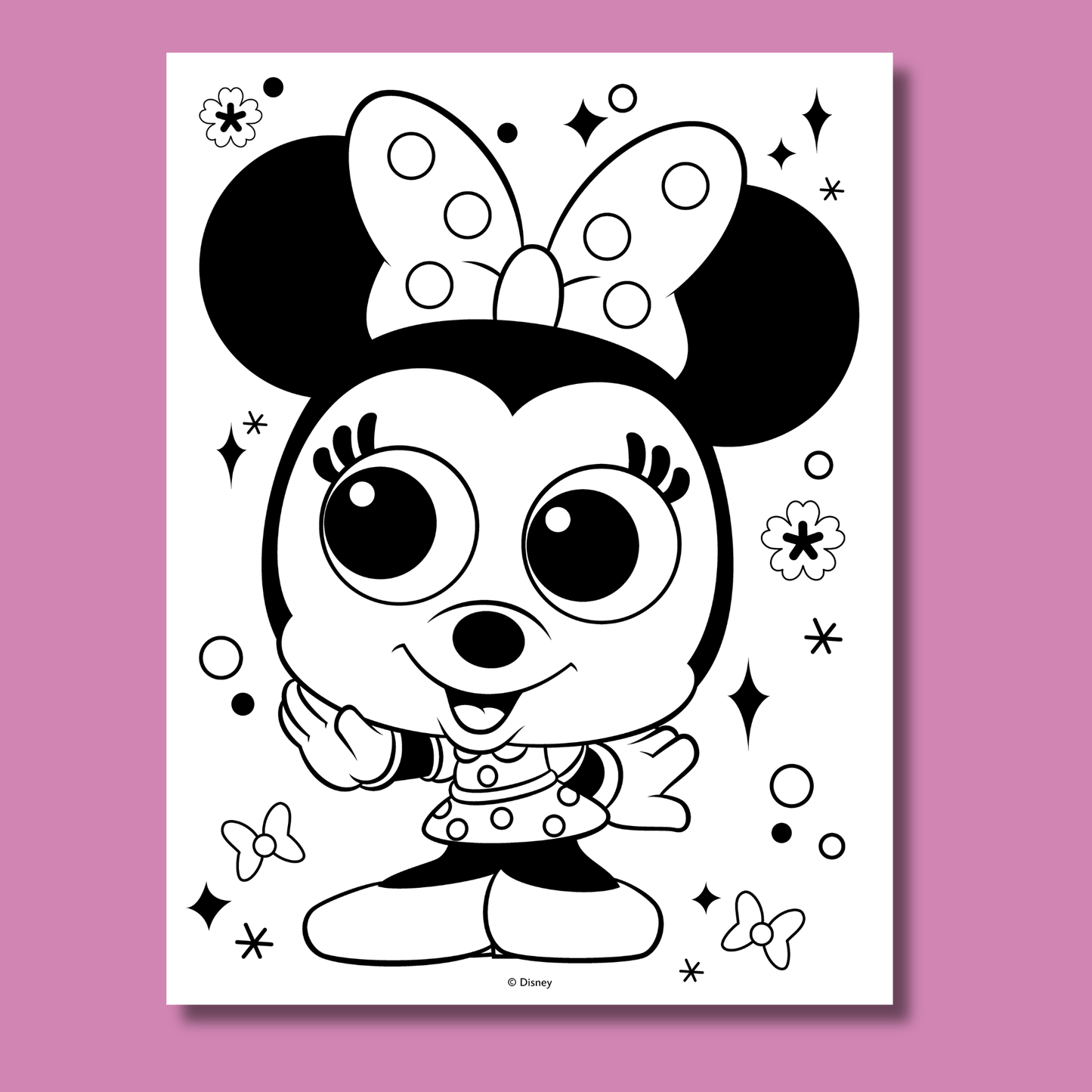 Disney Doorables Jumbo Colouring Book