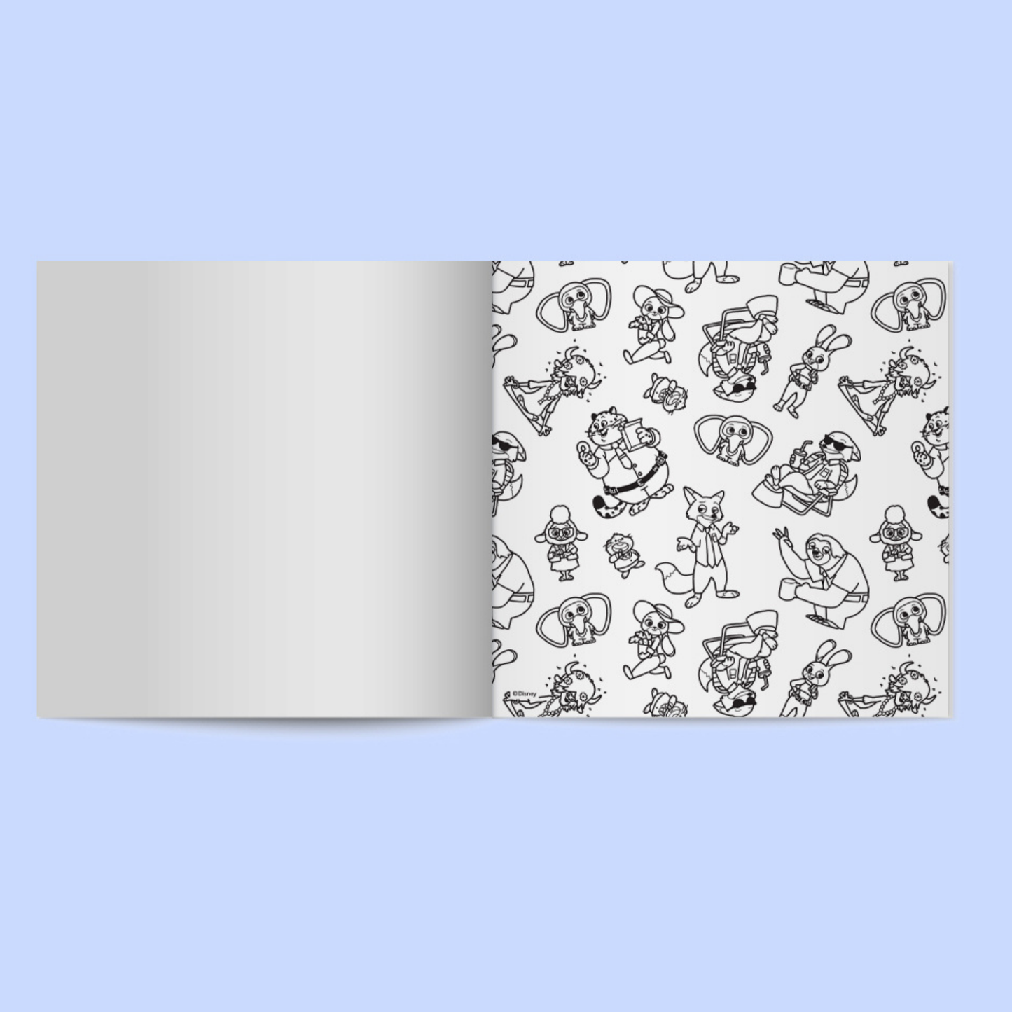 Disney Zootopia Cosy Colouring Book
