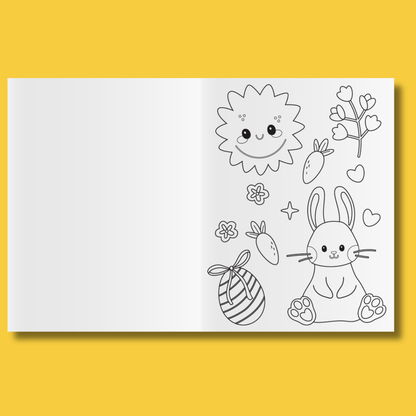 Don't Worry Be Hoppy Colouring Book