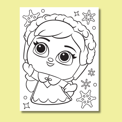 Disney Doorables Colour and Scratch Book