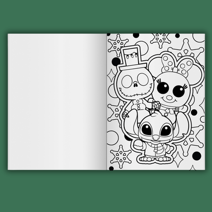 Disney Doorables Christmas Magic Colouring Book