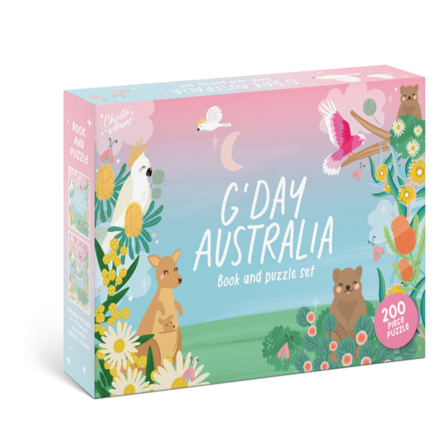 G'day Australia: Search and Find Book and Puzzle Set by Christie Williams