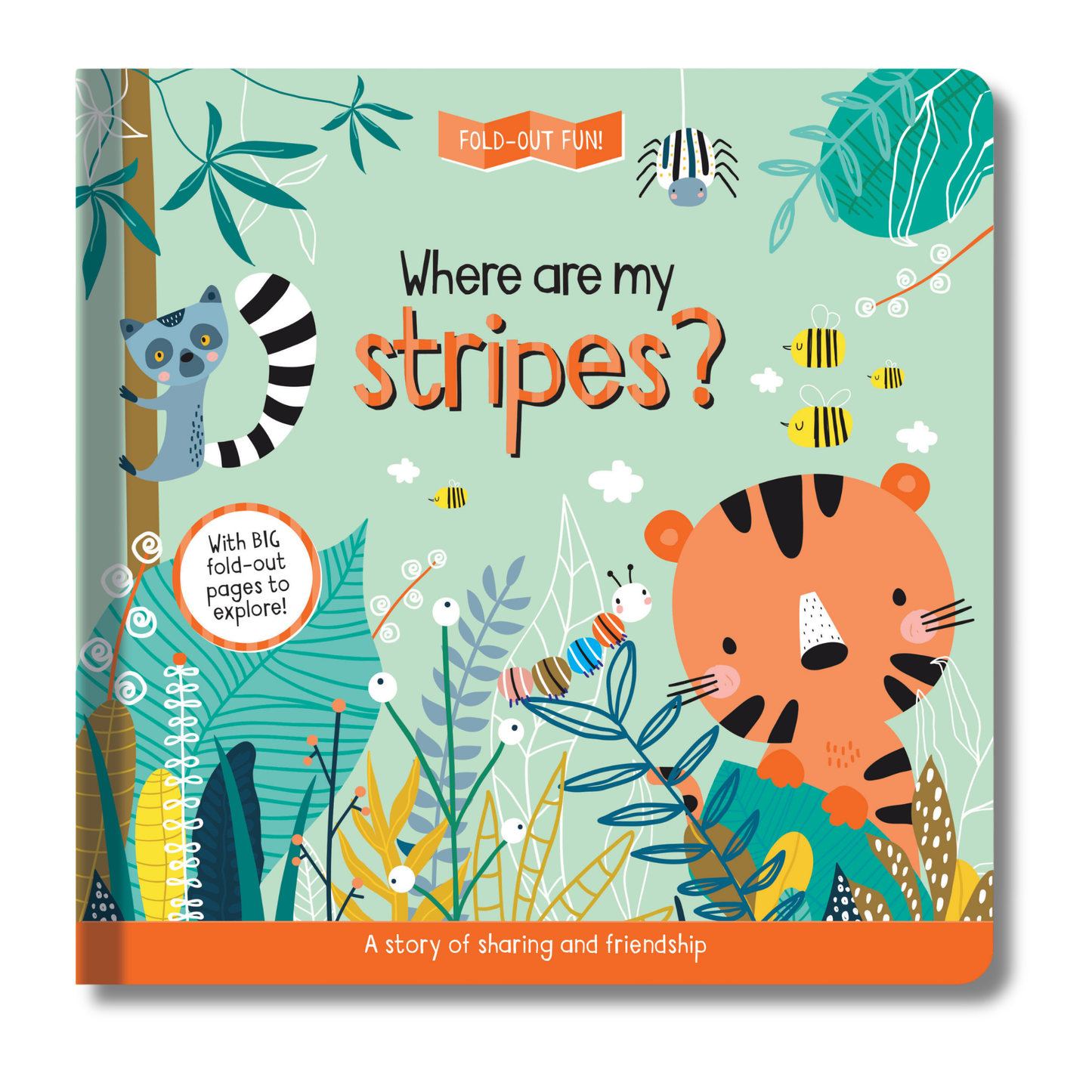 Fold Out Fun: Where are My Stripes?