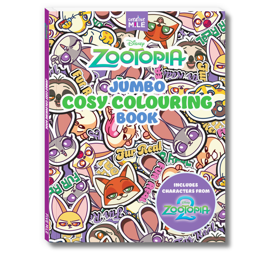 Disney Zootopia Jumbo Colouring Book