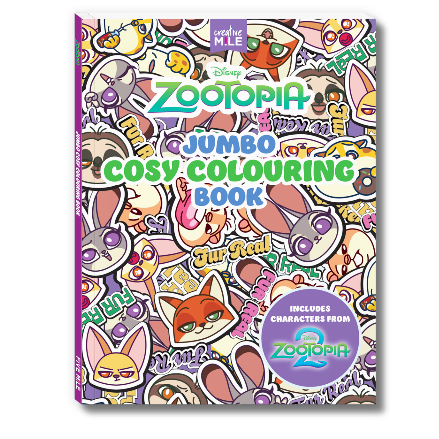 Disney Zootopia Jumbo Colouring Book