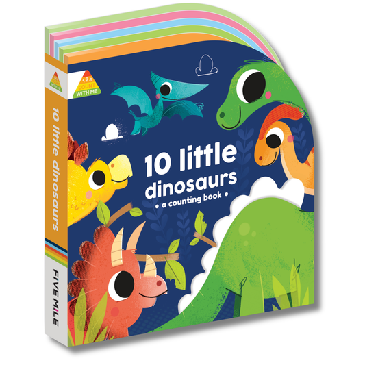 1-2-3 Count with Me: 10 Little Dinosaurs