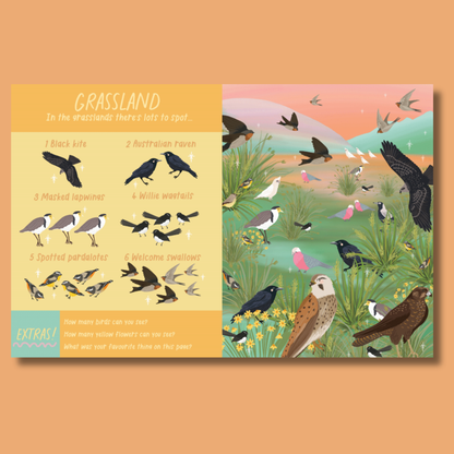 Australian Birds Search and Find by Christie Williams