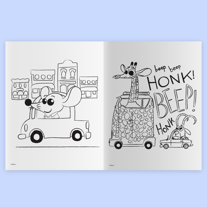 Disney Zootopia Jumbo Colouring Book