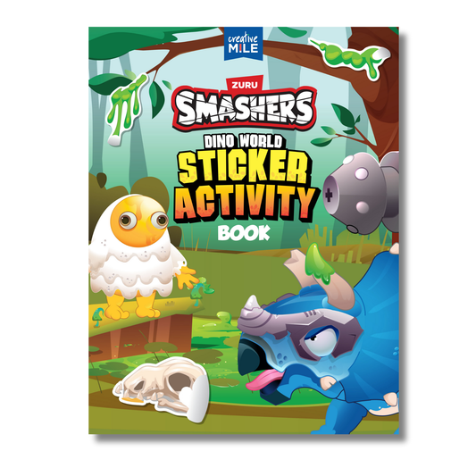 Smashers Dino World Sticker Activity Book
