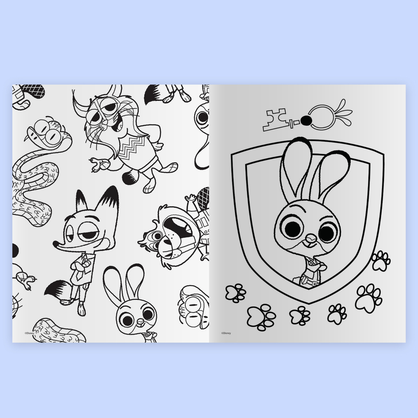 Disney Zootopia Jumbo Colouring Book