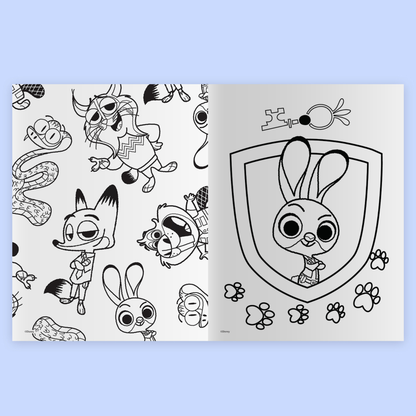 Disney Zootopia Jumbo Colouring Book