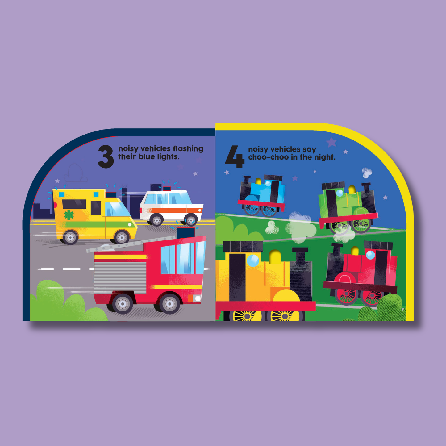1-2-3 Count with Me: 10 Noisy Vehicles