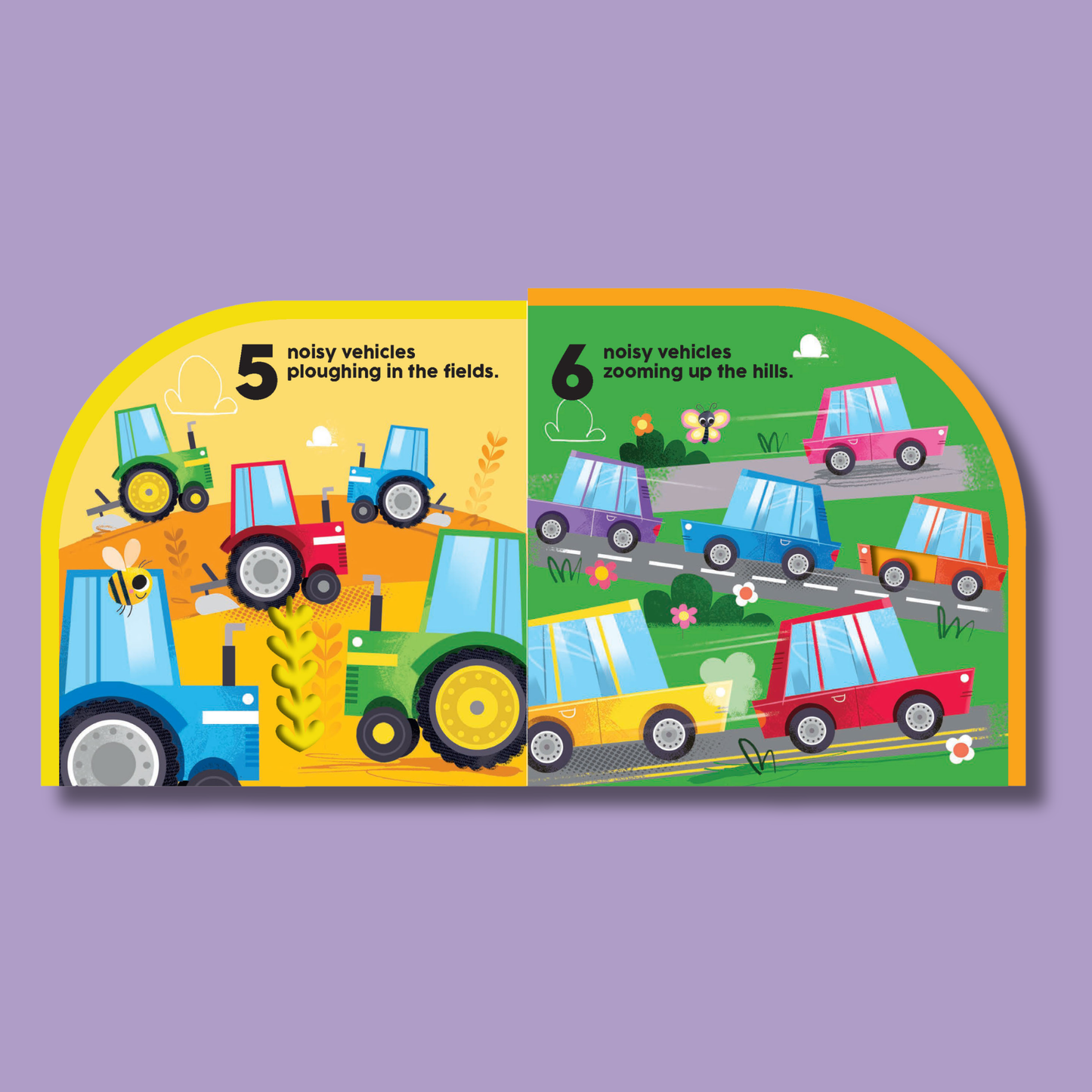 1-2-3 Count with Me: 10 Noisy Vehicles