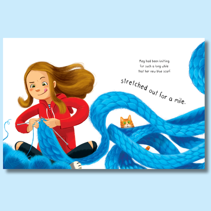 The New Blue Scarf by R.M. McGurk
