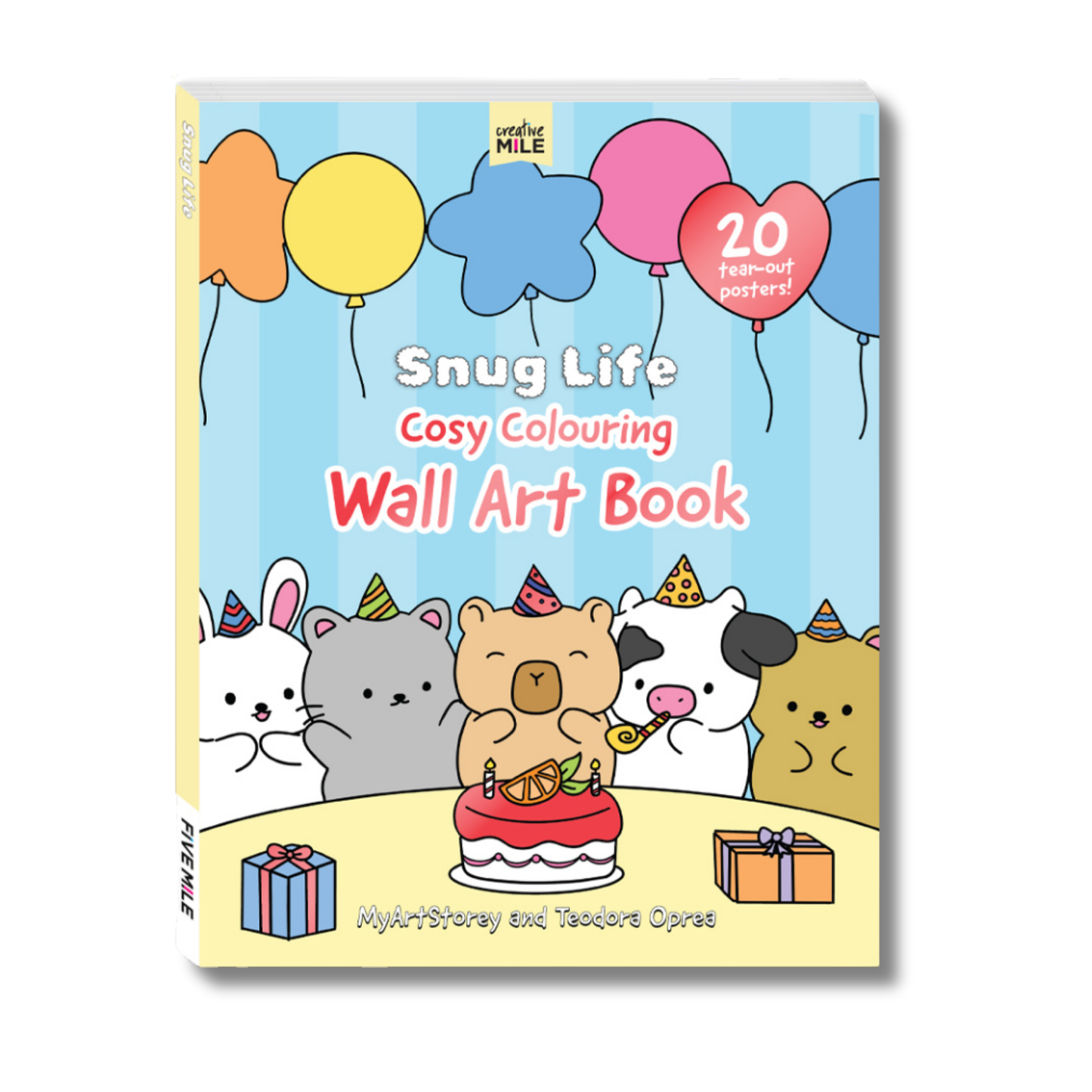 Snug Life: A Cosy Colouring Wall Art Book