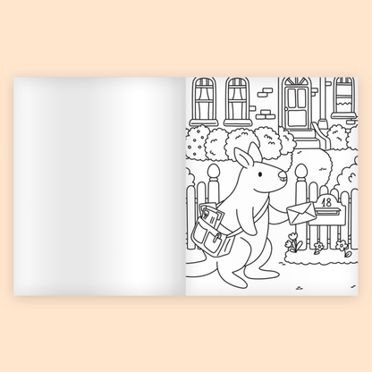 Snug Life: A Cosy Colouring Wall Art Book by MyArtStorey and Teodora Oprea