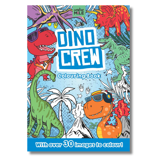 Dino Crew Colouring Book