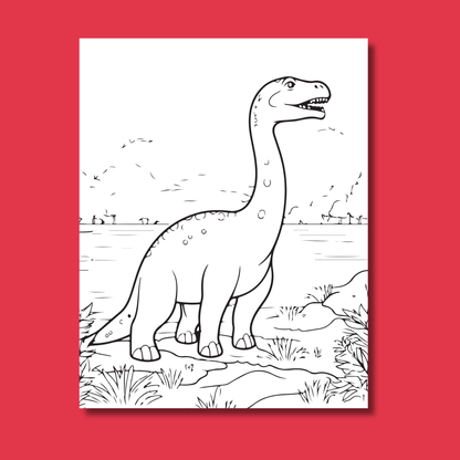 Dino Crew Colouring Book